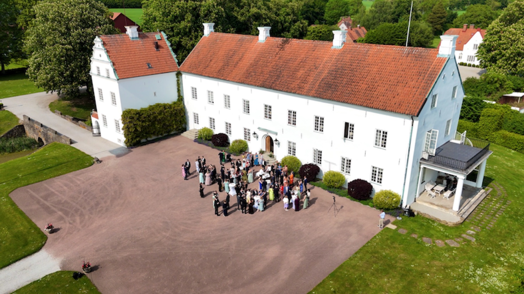 Stillbild ur bröllopsfilm